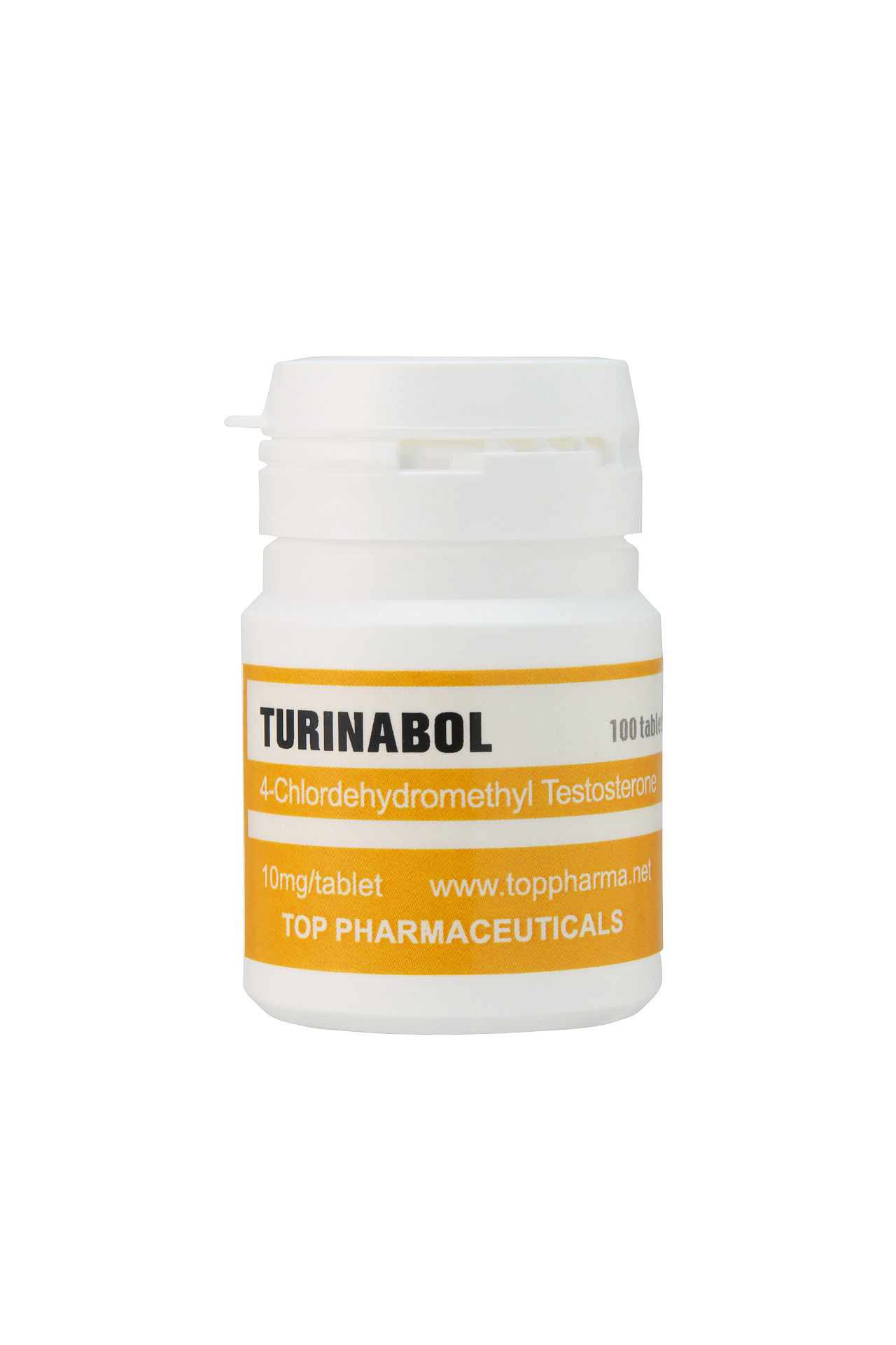 TURINABOL - (4-Chlordehydromethyl Testosterone) 10mg x 100